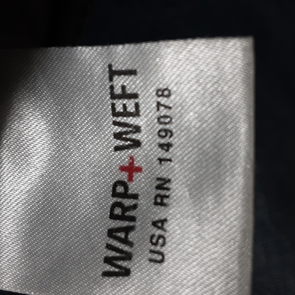 Warp+weft CDG Paris cigarette women high rise button fly jean  31 Casual retro - Picture 12 of 13